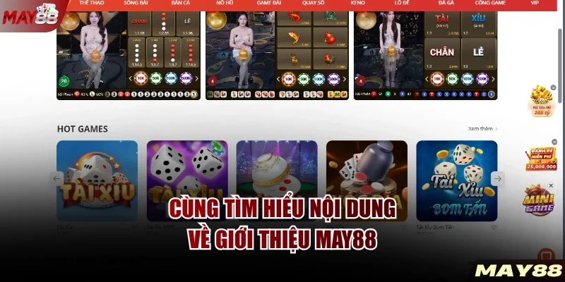 Cùng tìm hiểu nội dung về giới thiệu MAY88