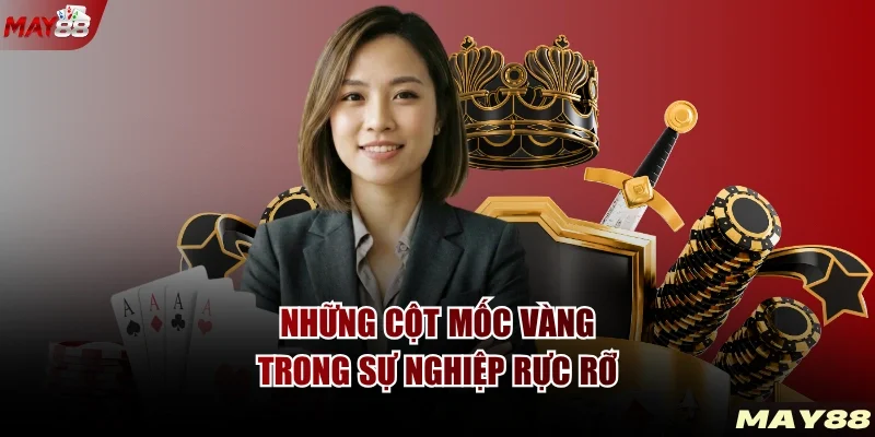 Những cột mốc vàng trong sự nghiệp rực rỡ